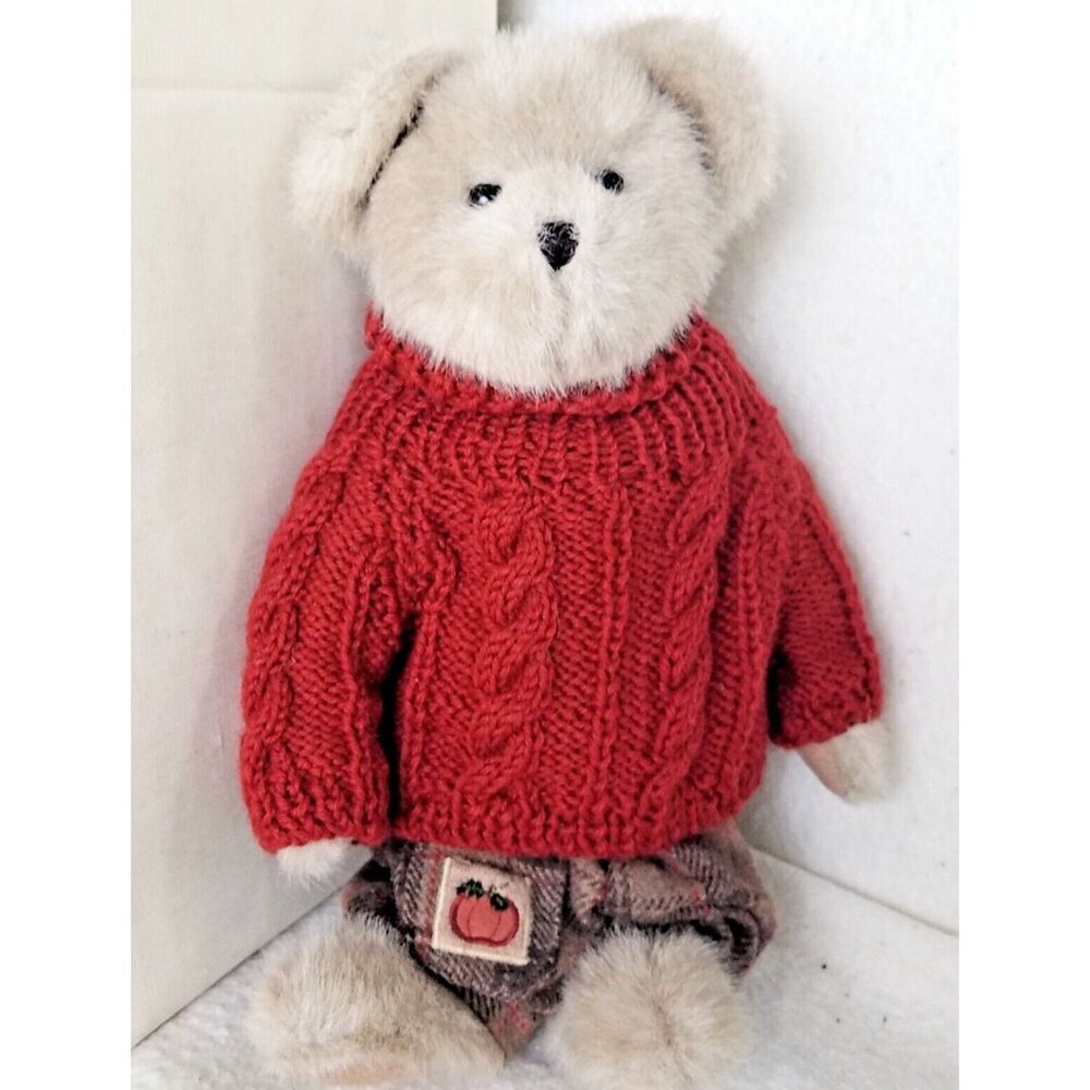 Boyds Bears Rusty McPunkin Pumpkin‎ Jointed 12" Head Bean Collection